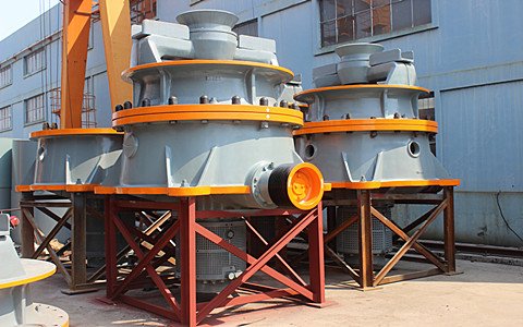 SK.Y Single-Cylinder Hydraulic Cone Crusher — workshop photo 3