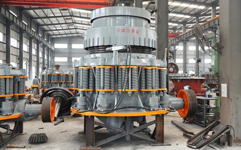 SJ Series Spring Cone Crusher — workshop photo 1